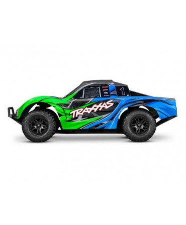 SLASH HD 1/10 4WD 2,4Ghz RTR VX3 BRUSHLESS ID TSM TRAXXAS 68454-4-GRN