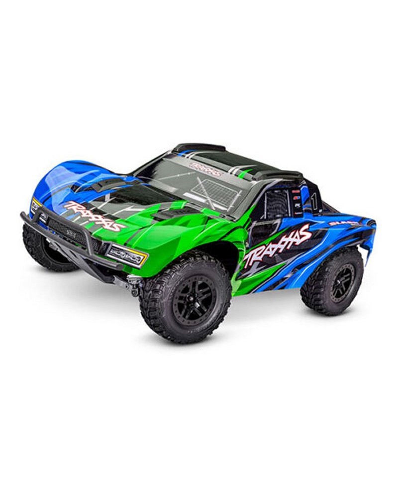 SLASH HD 1/10 4WD 2,4Ghz RTR VX3 BRUSHLESS ID TSM TRAXXAS 68454-4-GRN
