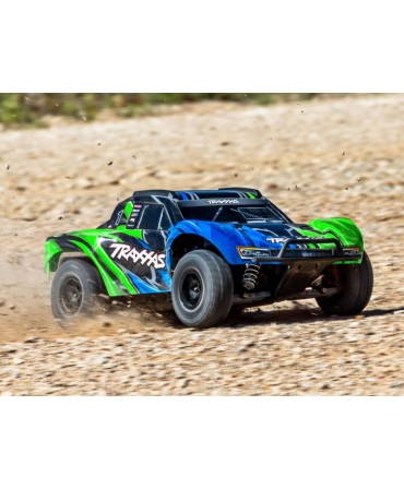 SLASH HD 1/10 4WD 2,4Ghz RTR VX3 BRUSHLESS ID TSM TRAXXAS 68454-4-GRN