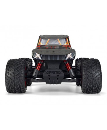 ARRMA Monster truck QUAKE 4S DSC 1/8 4WD ROUGE ARA4437T1