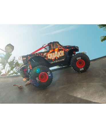 ARRMA Monster truck QUAKE 4S DSC 1/8 4WD ROUGE ARA4437T1