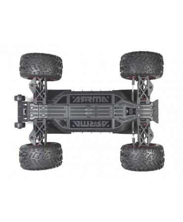 ARRMA Monster truck QUAKE 4S DSC 1/8 4WD ROUGE ARA4437T1