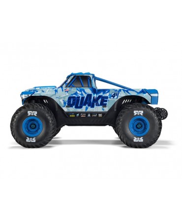 ARRMA Monster truck QUAKE 4S DSC 1/8 4WD BLEU ARA4437T2