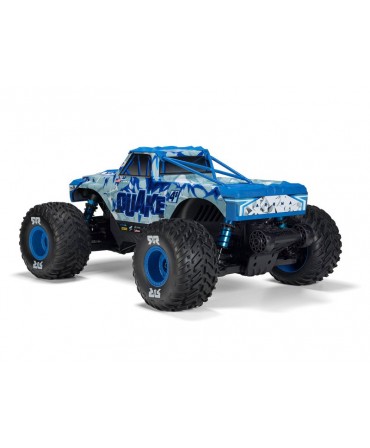 ARRMA Monster truck QUAKE 4S DSC 1/8 4WD BLEU ARA4437T2