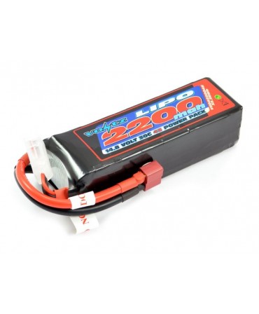 Batterie LiPo 4S 14,8V 2200mAh 30C VOLTZ