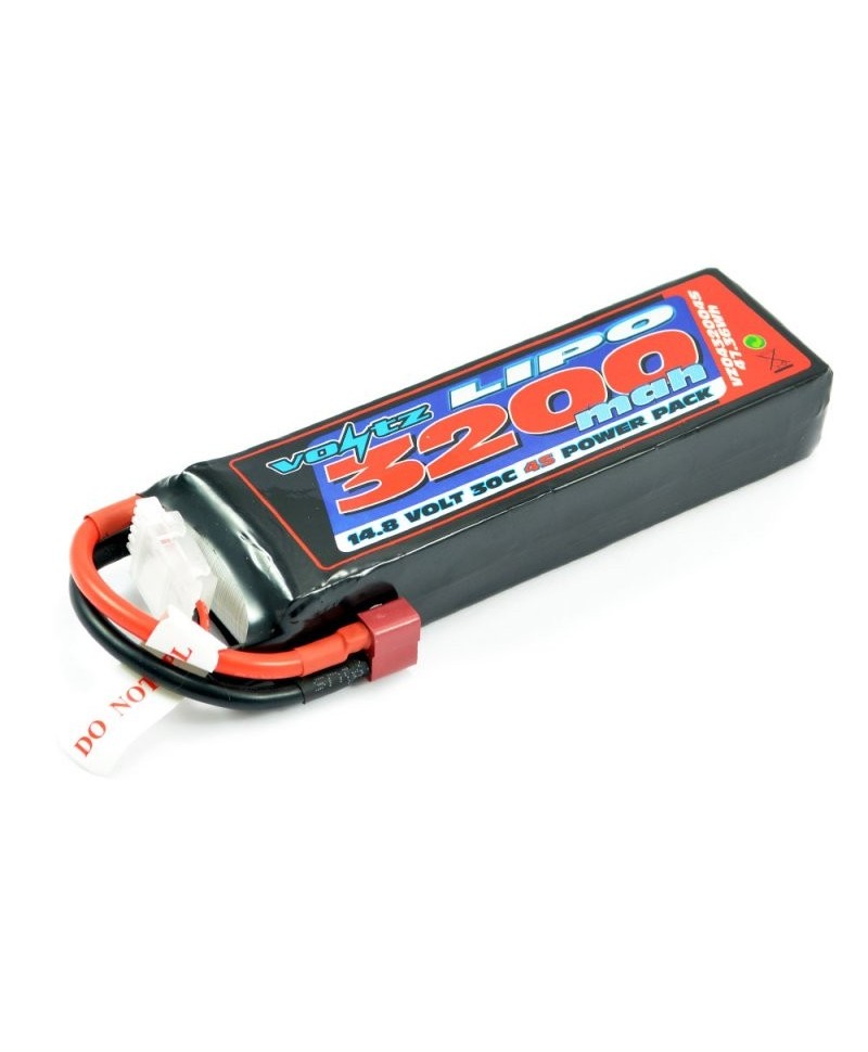 Batterie LiPo 4S 14,8V 3200mAh 30C VOLTZ