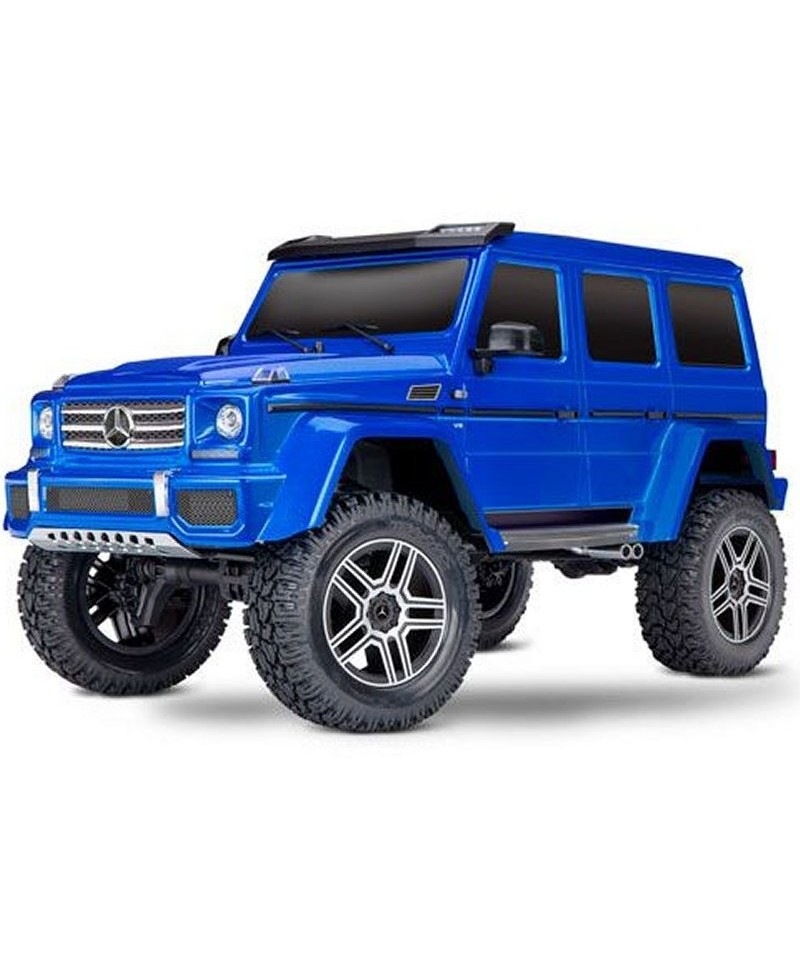 TRX-4 MERCEDES BENZ CLASSE G 500 BLEU 1/10 4WD WIRELESS ID TRAXXAS 82096-4-B TRX-4 MERCEDES BENZ CLASSE G 500 BLEU 1/10 4WD WIRELESS ID TRAXXAS 82096-4-B