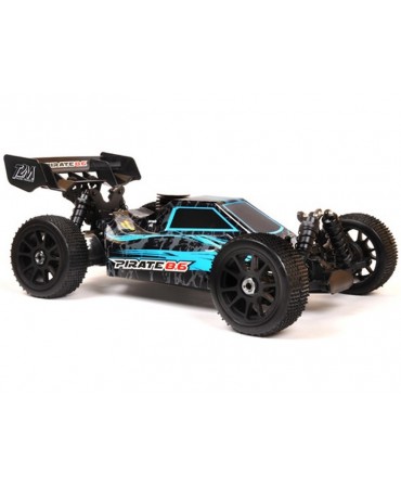 Buggy T2M PIRATE 8.6 3,5 cm3 1/8 4WD 2,4Ghz RTR BLEUE