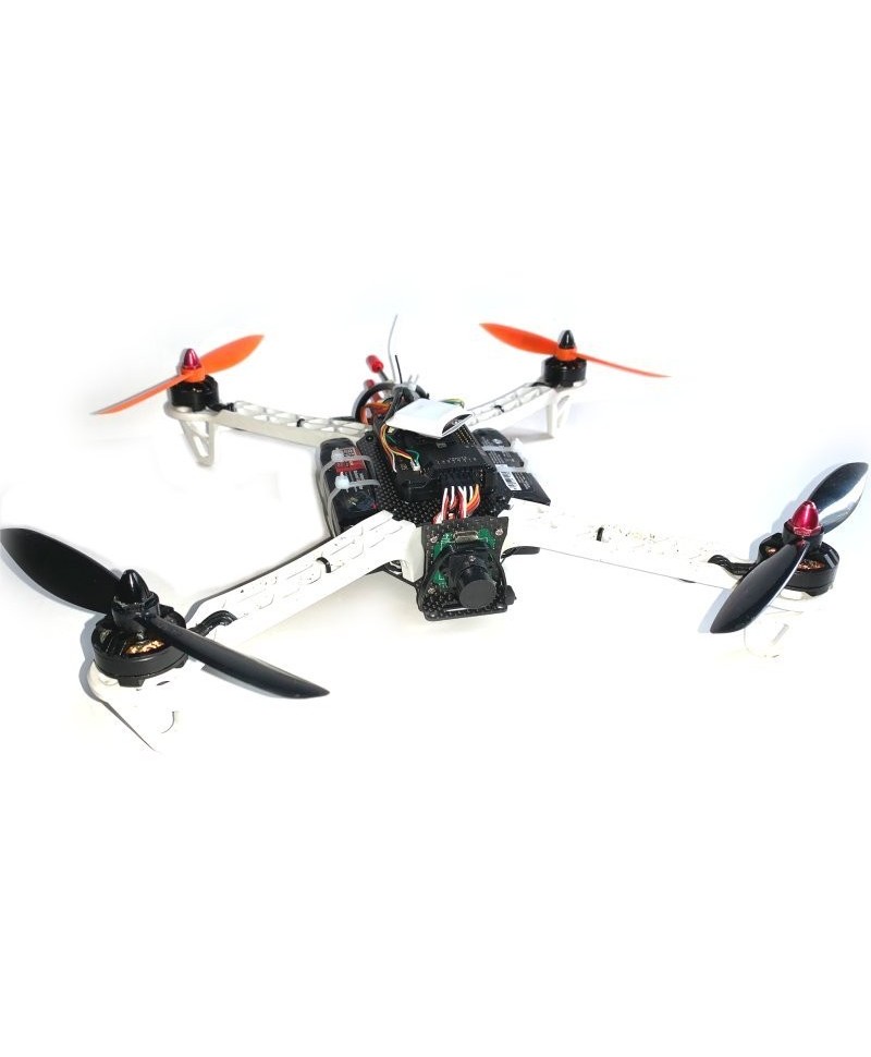 Drone X4 réalisé sur demande en R&D