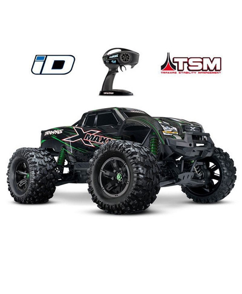 X-MAXX 8S 1/5 4WD BRUSHLESS WIRELESS ID TSM TRAXXAS 77086-4-BLK X-MAXX 8S 1/5 4WD BRUSHLESS WIRELESS ID TSM TRAXXAS 77086-4-BLK