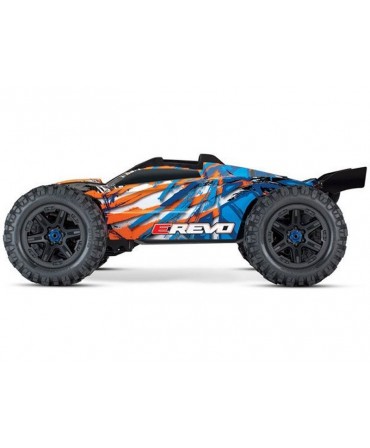 E-REVO 1/10 4WD BRUSHLESS WIRELESS ID TSM TRAXXAS 86086-4-ORNG