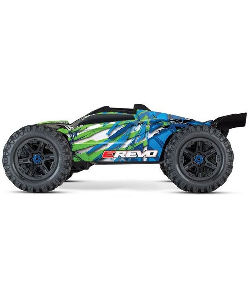 E-REVO 1/10 4WD BRUSHLESS WIRELESS ID TSM TRAXXAS 86086-4-GRN E-REVO 1/10 4WD BRUSHLESS WIRELESS ID TSM TRAXXAS 86086-4-GRN
