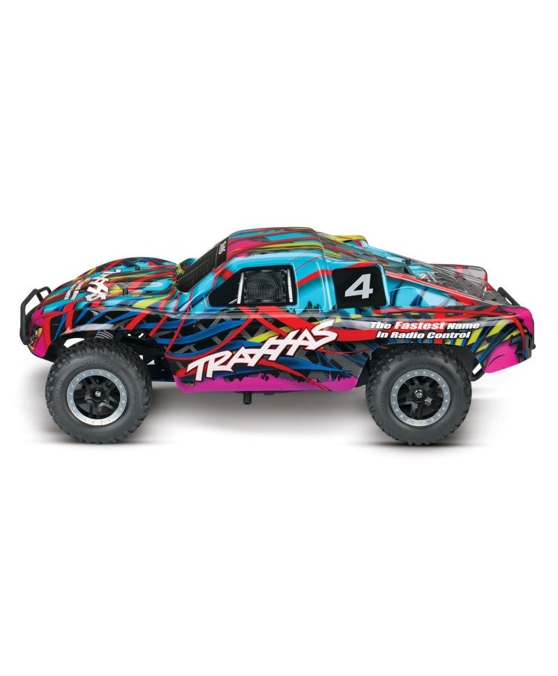 SLASH NITRO HAWAIIAN 1/10 2WD 2,4Ghz WIRELESS TSM TRAXXAS 440563HWN