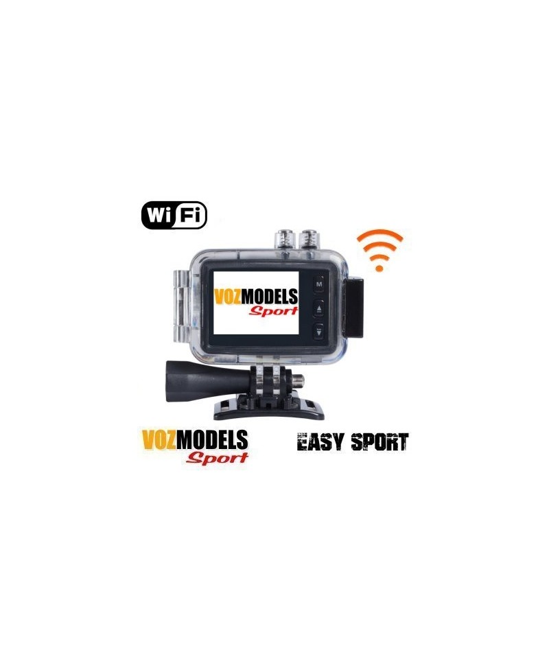 Caméra sport étanche VOZMODELS Easy Sport Full HD 1080p WiFi
