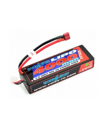 Pack chargeur 80W AC/DC + batterie LiPo 2S 7,4V 4000mAh 50C HARD CASE + sac LiPo