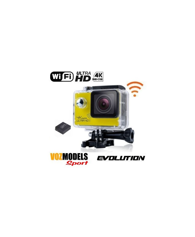 Caméra sport Ultra HD 4K WiFi étanche VOZMODELS EVOLUTION 4K
