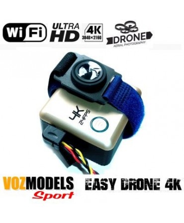 Caméra pour drone Ultra HD 4K WiFi VOZMODELS Easy Drone 4K