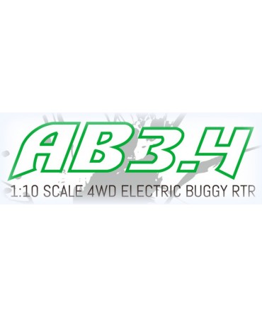 ABSIMA Buggy "AB3.4BL" 1/10 4WD 2,4Ghz RTR 12242