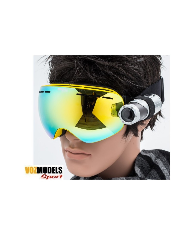 Lunettes masque de ski VOZMODELS Gold Edition 