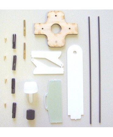 RC FACTORY Aile volante Zorro Wing Combo rouge 900MM C8751