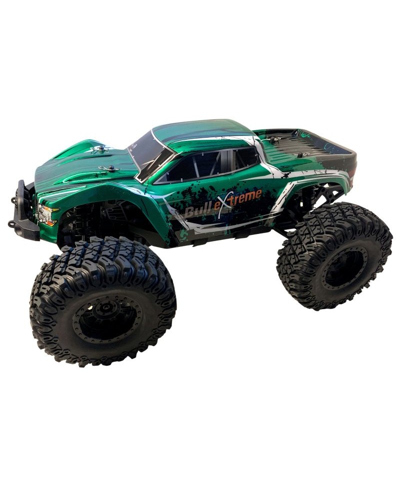 Truck BLACKBULL BULL EXTREME BRUSHLESS 1/10 4WD 2,4Ghz RTR VERTE Truck BLACKBULL BULL EXTREME BRUSHLESS 1/10 4WD 2,4Ghz RTR VERTE