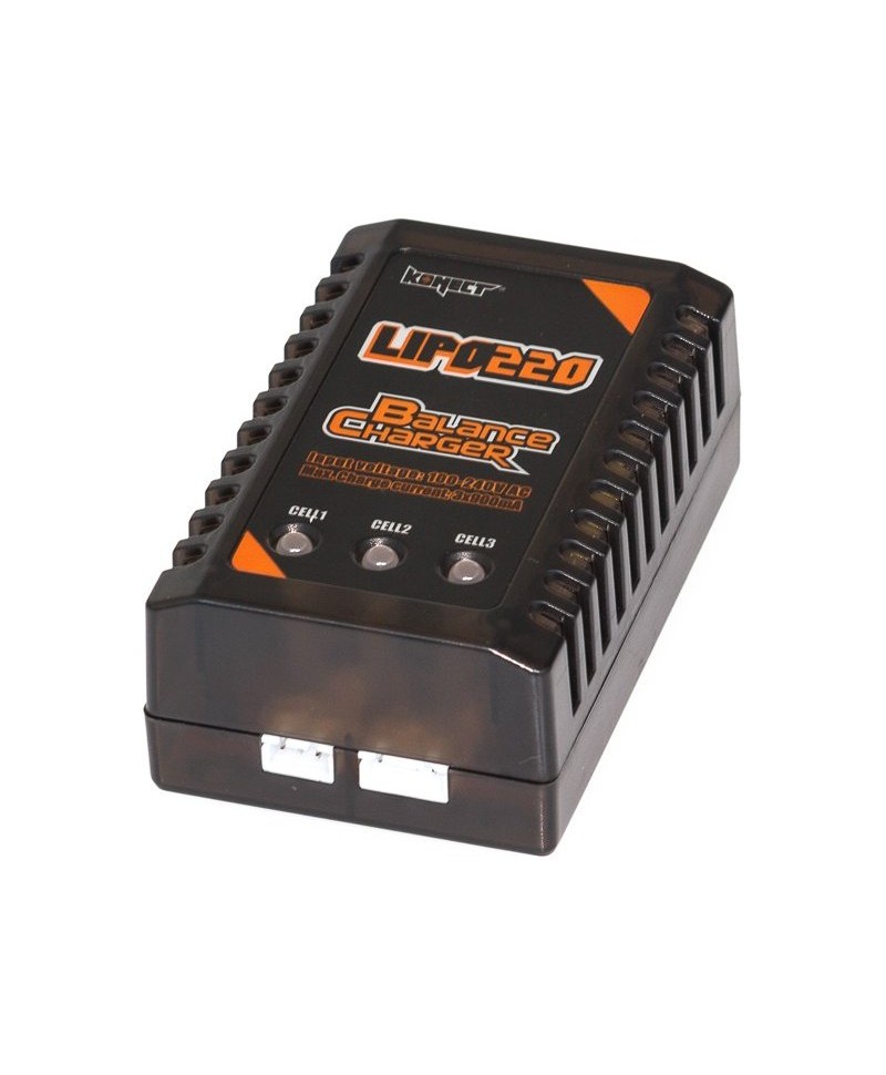 Chargeur KONECT LIPO220 compatible LiPo 2S et 3S