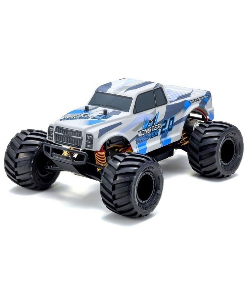 KYOSHO MONSTER TRACKER 2.0 1/10 RC EP READYSET (T1 BLEU - KT232P) 34404T1B KYOSHO MONSTER TRACKER 2.0 1/10 RC EP READYSET (T1 BLEU - KT232P) 34404T1B