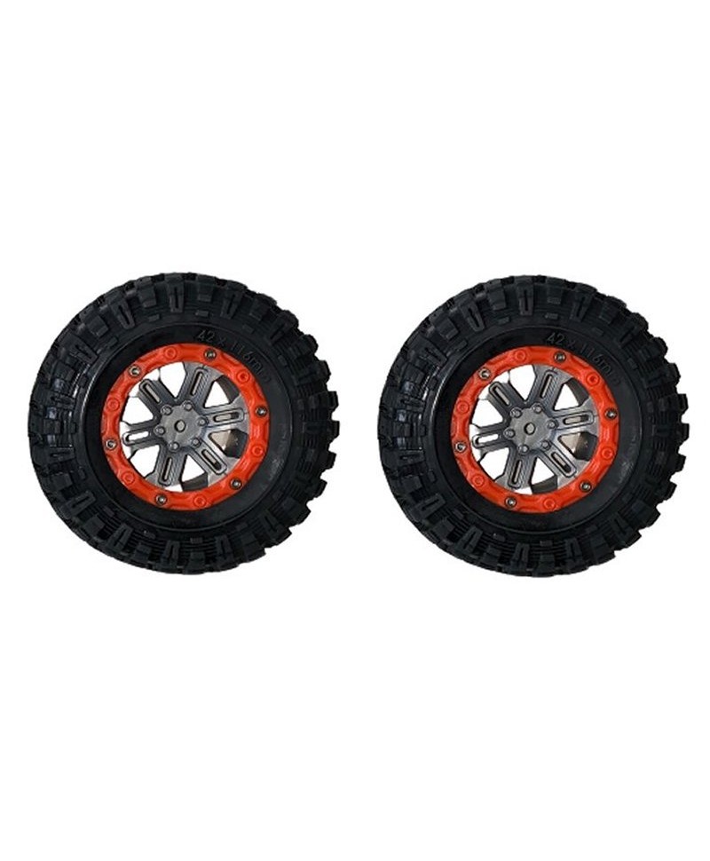 Paire roues pour Crawler LANDCRUISER 1/10 (2pcs)