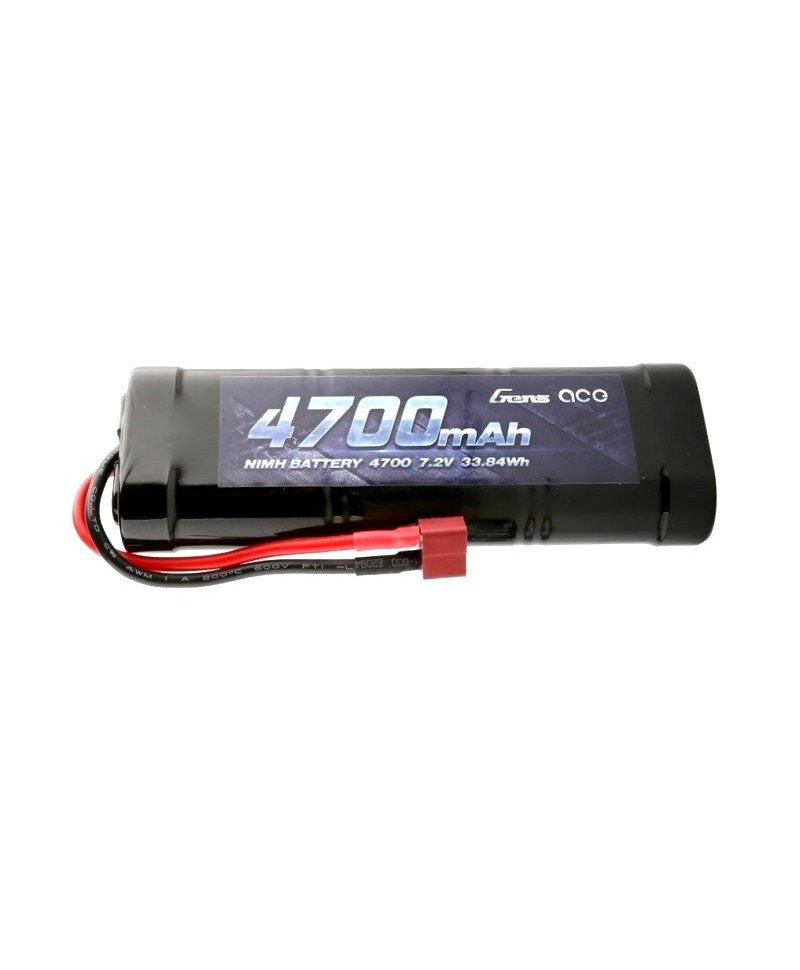 GENS ACE batterie NiMH 7,2V 4700mAh pour voiture GE2-4700-1D