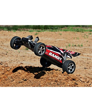 BANDIT 1/10 2WD 2,4Ghz RTR BRUSHED TRAXXAS 24054-4-RED