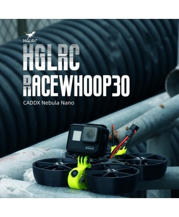 HGLRC RACEWHOOP30 3 pouces 147mm 6S FrSky R-XSR CADDX Polar vista Digital BNF