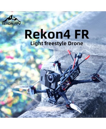 Rekon 4 FR Sub250g Freestyle 4 pouces 180mm 4S FrSky R-XSR CADDX Polar vista Digital BNF